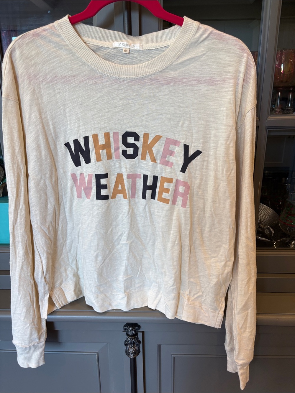 Z SUPPLY whiskey weather long sleeve tee